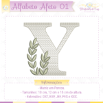 Alfabeto Afeto letra Y