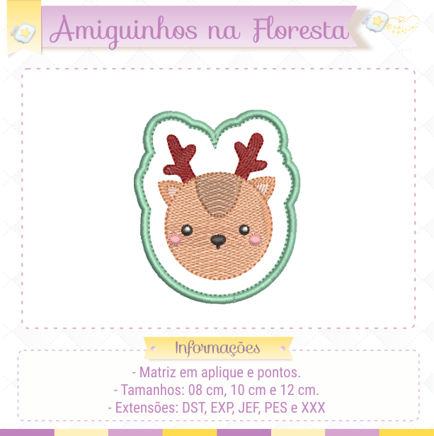 Coleção Amiguinhos na Floresta - Imagem 19
