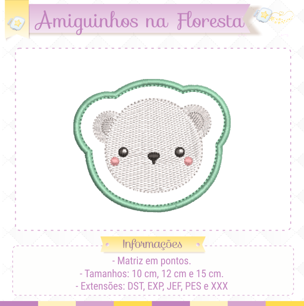 Coleção Amiguinhos na Floresta - Imagem 27
