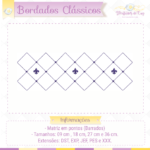Coleção Bordados Clássicos - Barrados - Imagem 9