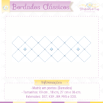 Coleção Bordados Clássicos - Barrados - Imagem 21