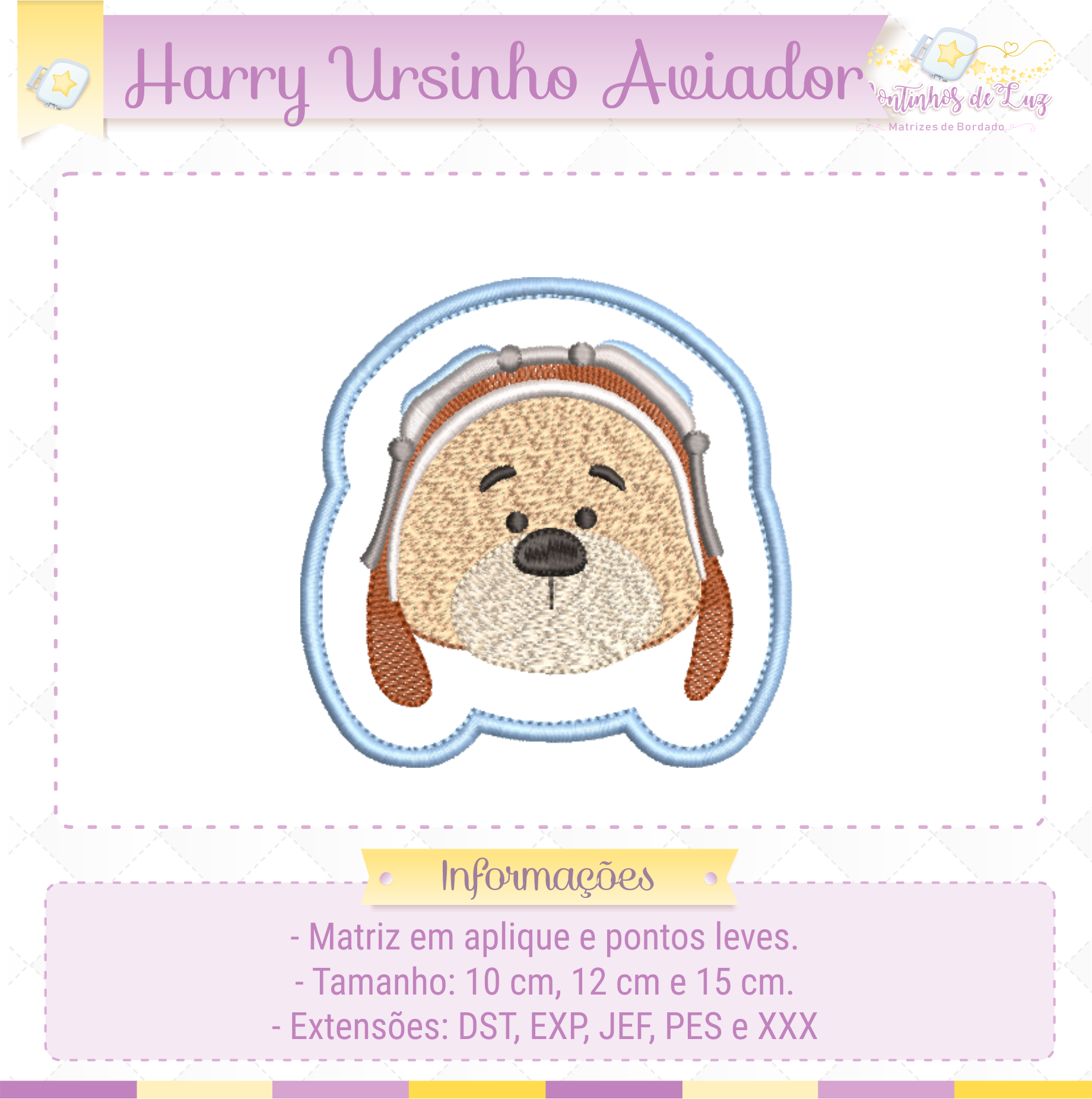 Minicoleção Ursinho Harry Aviador - Imagem 5