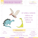 Minicoleção Jurassic