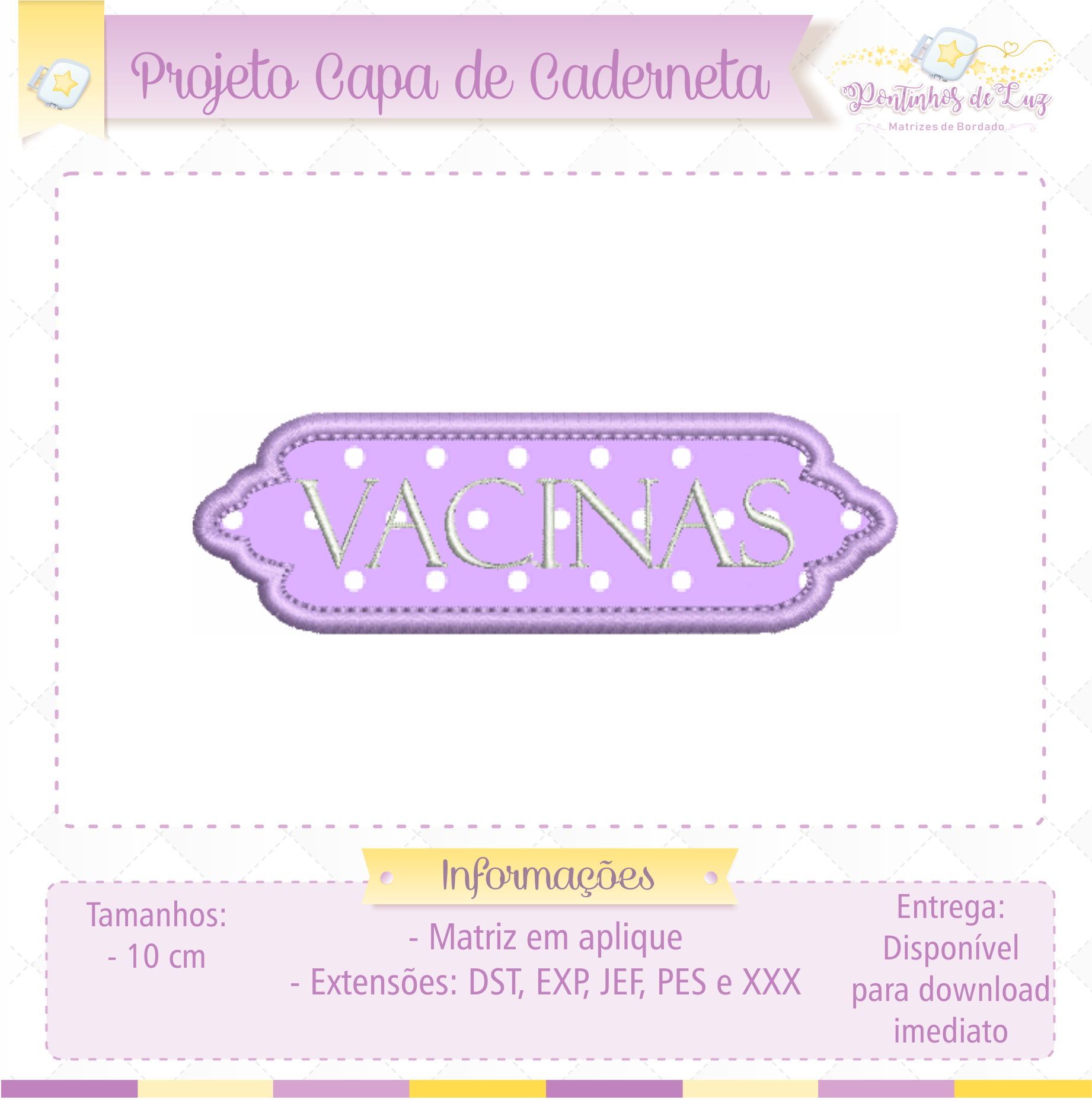 Projeto Capa de Caderneta - Imagem 7