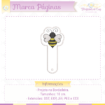 Marcador de páginas Bee Happy