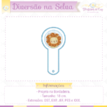 Marcador de Páginas - Coleção Diversão na Selva