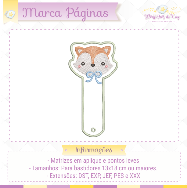 Marca Páginas - Pequena Raposa - Imagem 2
