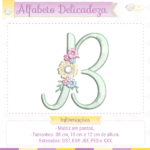Alfabeto Delicadeza - Letra B