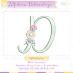 Alfabeto Delicadeza - Letra D
