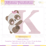 Alfabeto Pandinhas - Letra K