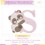 Alfabeto Pandinhas - Letra S