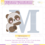 Alfabeto Pandinhas - Letra M - Imagem 2
