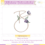 Alfabeto Delicadinho - completo - Imagem 3
