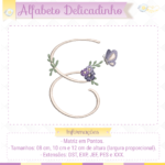 Alfabeto Delicadinho - completo - Imagem 6