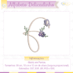 Alfabeto Delicadinho - completo - Imagem 7