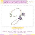 Alfabeto Delicadinho - completo - Imagem 11