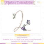 Alfabeto Delicadinho - completo - Imagem 13