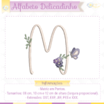 Alfabeto Delicadinho - completo - Imagem 14