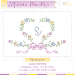 Alfabeto Florallys - Letra S
